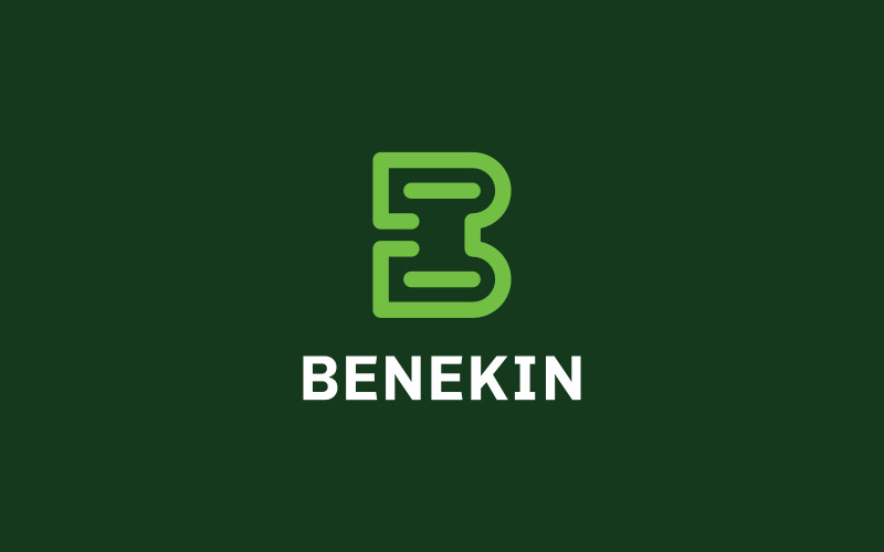 Download Шаблон логотипа "Letter B Line Logo Template" / Letter B Line Logo Template - Шаблон логотипа на тему графика abstract,alphabet,app,brand,bubble,business,card,circle,clean,company,concept,connect,corporate,creative,data,design,digital,flat,geometric,graphic