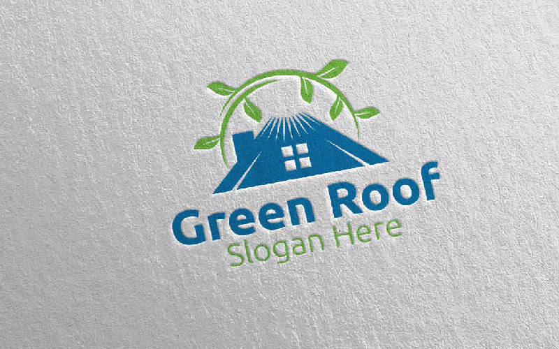 Download Шаблон логотипа "Real Estate Metal Roofing 46 Logo Template" / Real Estate Metal Roofing 46 Logo Template - Шаблон логотипа на тему графика metal,roofing,logo,real estate,eco,green,galvalume,property,renovation,repair,contractor,fix,handyman,architecture,garden,steel,coated,tile,construction
