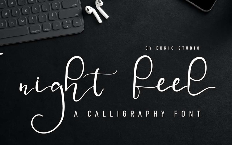 Download Шрифт "Night Feel Font" / Night Feel Font - Шрифт на тему графика beautiful,bold,brochure,brush,calligraphy,card,classic,clean,elegant,fashion,flyer,font,handwriting,invitation,lettering,light,logo,modern,natural,photography