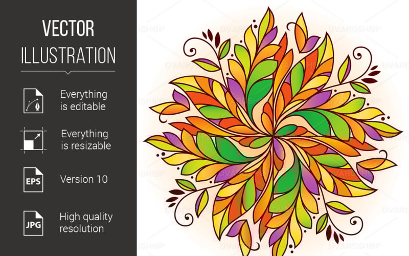 Download Vector "Autumn Leaf Pattern - Vector Image" / Autumn Leaf Pattern - Vector Image - Vector на тему графика autumn,leaf,pattern,illustration,design,white,background,icon,element,wallpaper,image,symbol,nature,botany,tree,plant,painting,garden,forest,card