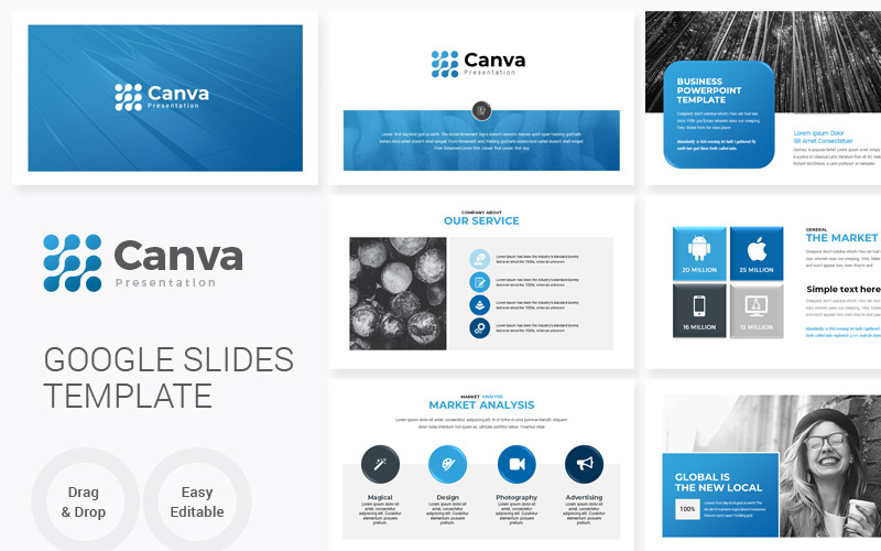 Canva - kreatív többcélú prezentáció Google Diák