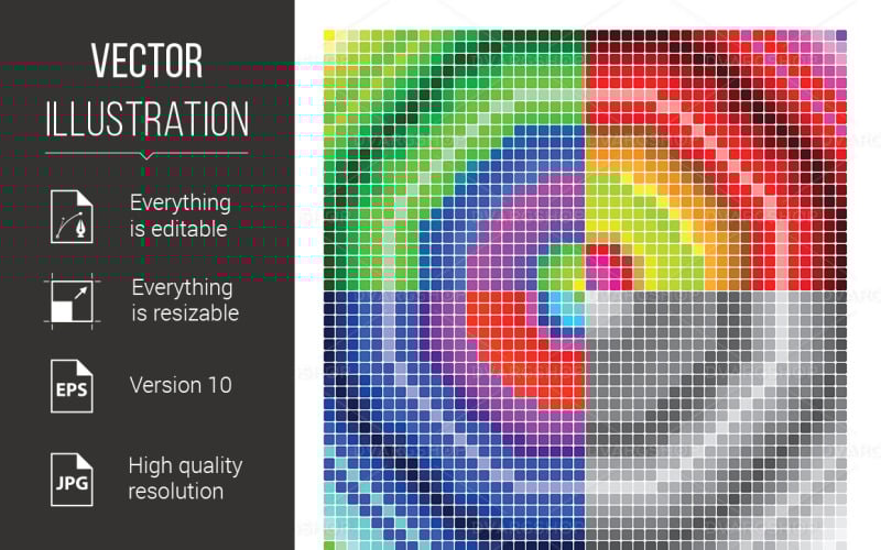 Download Vector "Digital Background - Vector Image" / Digital Background - Vector Image - Vector на тему графика background,digital,illustration,artistic,networking,line,texture,network,idea,effect,dot,elegance,data,pattern,connectivity,creation,light