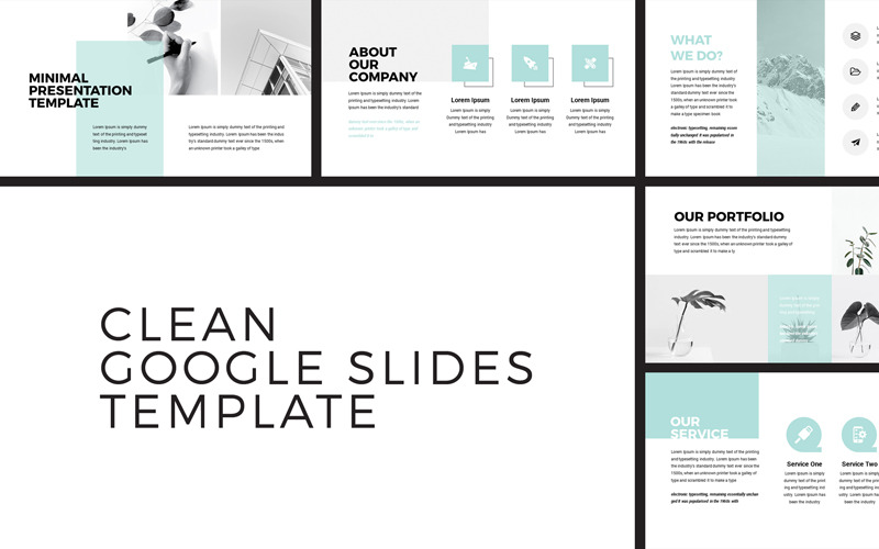 Презентация компании Pro Clean Business Google Slides