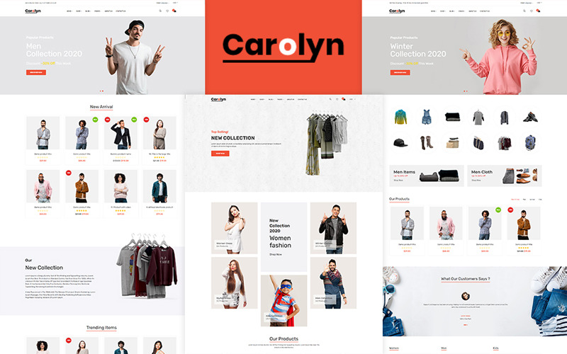 Carolyn - Thème Fashion Shopify