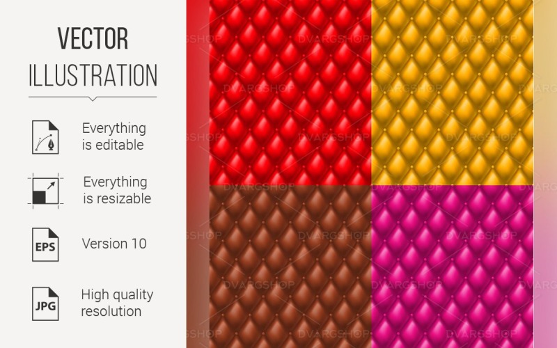 Download Vector "Colorful Upholstery - Vector Image" / Colorful Upholstery - Vector Image - Vector на тему графика upholstery,abstract,colorful,illustration,surface,natural,knob,covering,diamond,dark,backdrop,modern,fabric,vinyl,antique,fashion,couch,wallpaper,rich,cloth