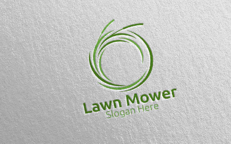 Gräsklippare Gardener Mowing 23 Logo Mall