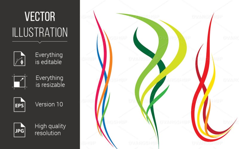 Download Vector "Abstract Background with Bent Lines - Vector Image" / Abstract Background with Bent Lines - Vector Image - Vector на тему графика background,lines,abstract,bent,with,design,illustration,white,generated,abstraction,wave,decoration,artwork,element,drawing,ornate,colorful,cover,fractal,backdrop