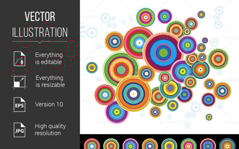 Абстрактный фон - векторное изображение