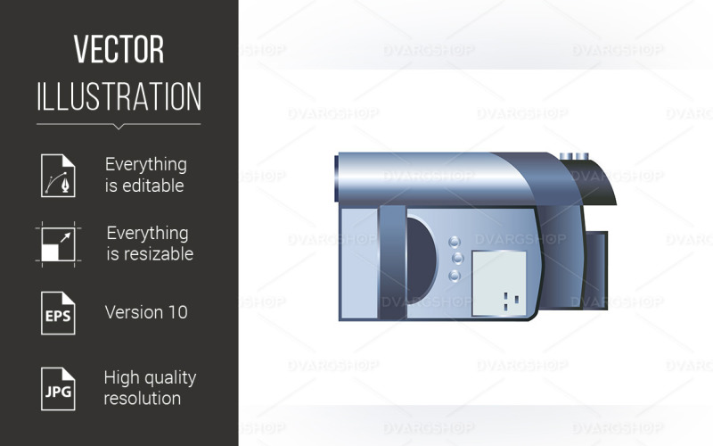 Download Vector "Digital Video Camera - Vector Image" / Digital Video Camera - Vector Image - Vector на тему графика digital,camera,video,vector,background,white,mini,technology,camcorder,image,lens,studio,capture,amateur,cinema,objective,television,life,modern,entertainment