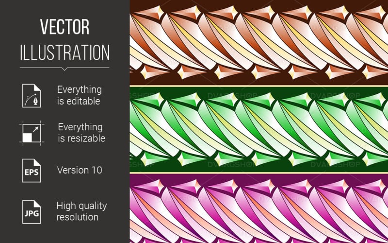 Download Vector "Vintage Pattern for Design Illustration Set on Black Background - Vector Image" / Vintage Pattern for Design Illustration Set on Black Background - Vector Image - Vector на тему графика vintage,pattern,background,design,set,illustration,nature,floral,fashion,beauty,organic,modern,graphic,flower,vector,fairy,grunge,card,scroll,wallpaper