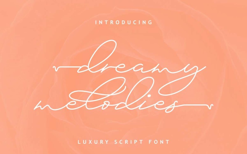 Download Шрифт "Dreamy Melodies Font" / Dreamy Melodies Font - Шрифт на тему графика beautiful,bold,brochure,brush,card,classic,clean,elegant,fashion,flyer,font,handwriting,invitation,lettering,light,logo,modern,natural,pen,photography
