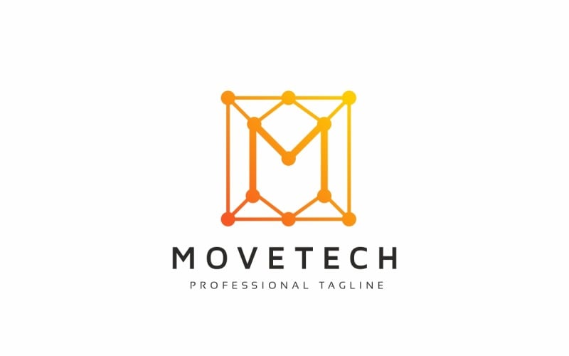 Download Шаблон логотипа "Movetech M Letter Logo Template" / Movetech M Letter Logo Template - Шаблон логотипа на тему графика agency,bold,branding,consulting,corporate branding,customizable,hills,identity,insurance,lawyer,letter,m letter,m logo,media,multimedia business,multipurpose