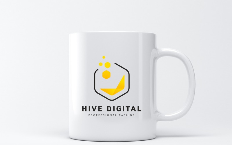 Download Шаблон логотипа "Hive Digital Logo Template" / Hive Digital Logo Template - Шаблон логотипа на тему графика beehive,black,business,capital investment,cloud computing,cosmetics,cutting edge,design,game,gamer,hive,honeycomb,hosting,internet,investment,it,logo elite,medical,network,octagon