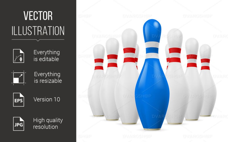 Download Vector "Triangle of White Skittles - Vector Image" / Triangle of White Skittles - Vector Image - Vector на тему графика skittles,bowling,white,triangle,skittle,sports,copy,black,parallel,objects,rows,shape,equipment,stripe,strip,actions,colors,red,graphical,colored