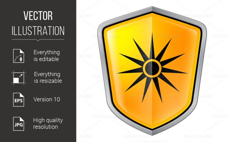 Download Vector "Warning Sign - Vector Image" / Warning Sign - Vector Image - Vector на тему графика warning,shield,sign,illustration,danger,laser,industry,eyesight,safe,optic,alarm,construction,ray,beam,hazard,chemical,risk,shock,careful,black