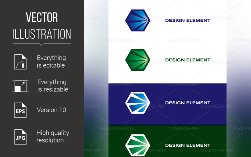 Element för grafisk design - vektorbild