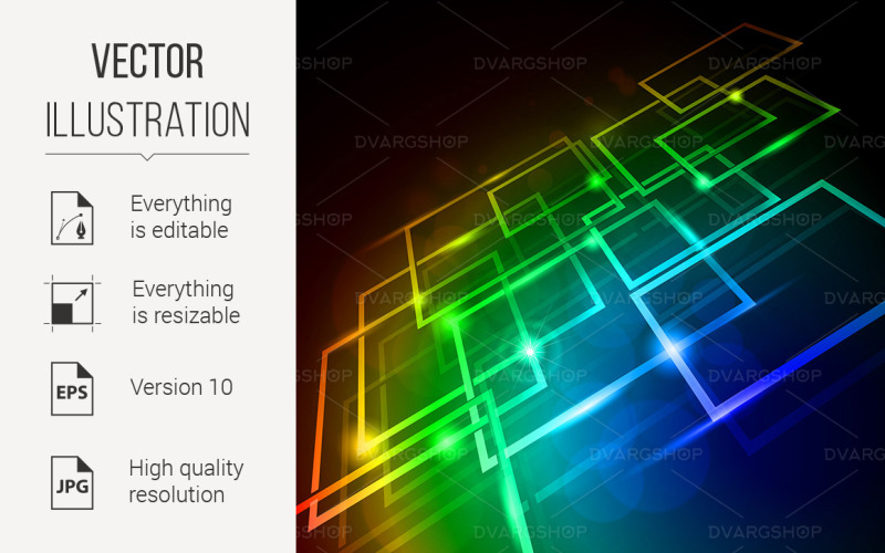 Conceito de Internet - imagem vetorial