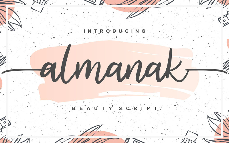 Almanak | Beauty Cursive písmo