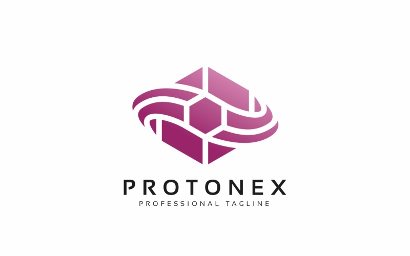 Download Шаблон логотипа "Hexagon Wave Logo Template" / Hexagon Wave Logo Template - Шаблон логотипа на тему графика abstract,art,audio,business,data,design,icon,illustration,internet,library,logo,media,media agency,modern,multimedia,music,online,professional,simple,song