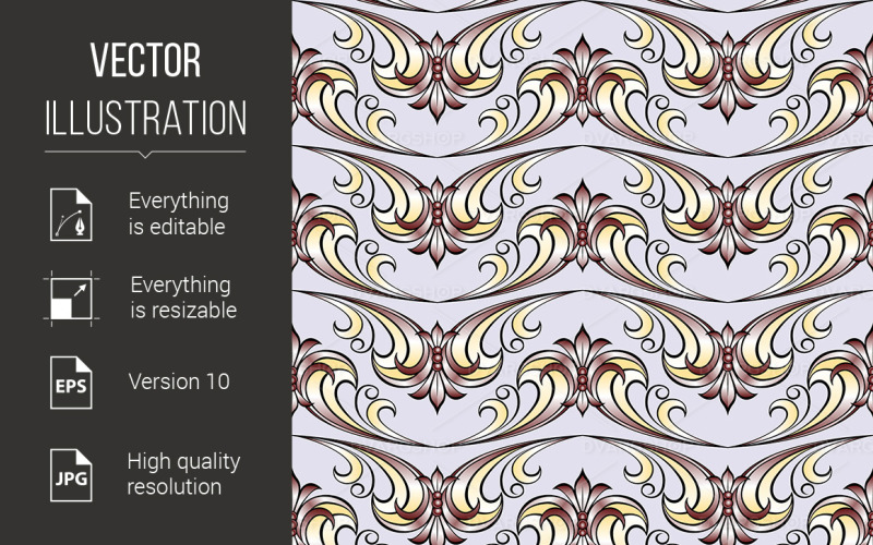 Download Vector "Abstract Flora Design Element - Vector Image" / Abstract Flora Design Element - Vector Image - Vector на тему графика design,abstract,pattern,flora,element,drawing,nature,swirl,shape,elegance,vintage,silhouette,ornate,vegetation,banner,fashionable,flower,conceptual,petal,line