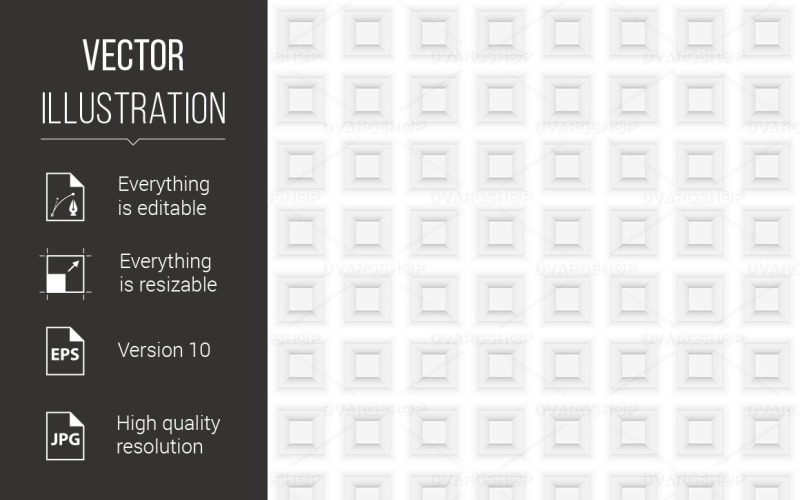 Abstract Square Shape - Vector Image