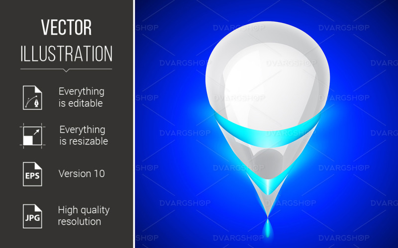 Download Vector "Future Object - Vector Image" / Future Object - Vector Image - Vector на тему графика future,blue,object,white,dimensional,circle,magic,image,light,clear,element,vector,glossy,realistic,shadow,oval,blank,glitter,clean,decoration