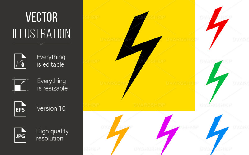 Download Vector "Danger Sign - Vector Image" / Danger Sign - Vector Image - Vector на тему графика danger,sign,color,voltage,volt,message,image,stop,block,electric,dangerous,icon,risk,set,alarm,mortal,variety,safety,information,black