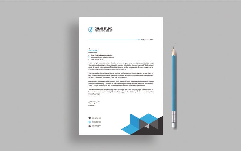 Download Фирменный стиль "Print Letterhead - Corporate Identity Template" / Print Letterhead - Corporate Identity Template - Фирменный стиль на тему графика black,blue,both side design,business card,business letterhead,creative,creative letterhead,flyer,graphic,green,landscape,letterhead,letterhead design,logo,magazine,modern letterhead,modern le