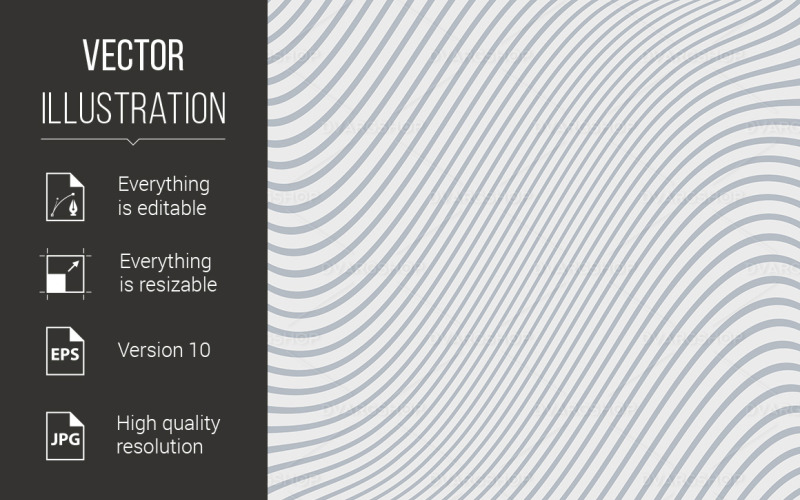 Download Vector "Abstract Background With Wavy Lines - Vector Image" / Abstract Background With Wavy Lines - Vector Image - Vector на тему графика wavy,abstract,background,lines,line,diagonal,grey,pattern,distort,element,ornament,repetition,effect,seamless,bend,wallpaper,white,design,structure,illustration
