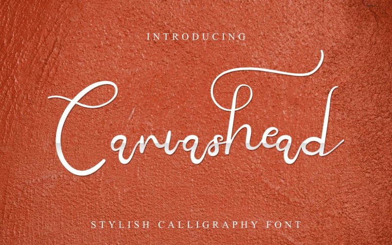 Canvashead-lettertype