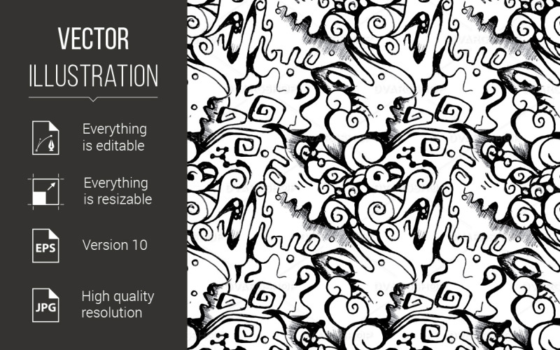 Download Vector "Neformal Pattern - Vector Image" / Neformal Pattern - Vector Image - Vector на тему графика neformal,pattern,abstract,seamless,monochrome,white,deco,youth,tileble,beautifull,simplicity,illustrations,cold,shape,textured,fashion,swatch,square,swirl