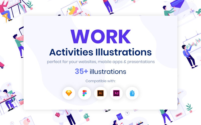 Actividades laborales - Ilustración