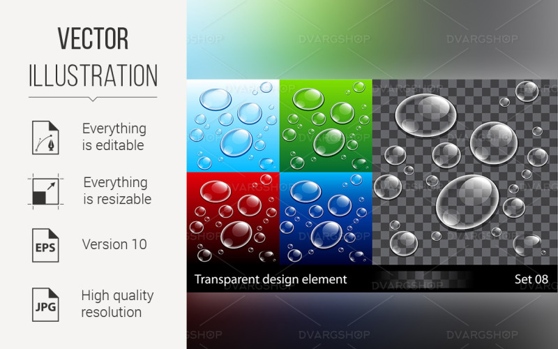 Download Vector "Bubbles with Transparent Effect - Vector Image" / Bubbles with Transparent Effect - Vector Image - Vector на тему графика bubbles,transparent,design,illustration,healthy,drink,washing,medicine,abstract,flowing,nature,eating,thirsty,cold,white,green,drop,blue,refreshment,concept