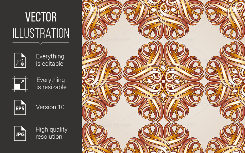 Download Vector "Pattern - Vector Image" / Pattern - Vector Image - Vector на тему графика pattern,abstract,seamless,illustrations,revival,continuity,vector,luxury,outline,flourishes,tendril,painting,art,retro,stem,style,simplicity,flower,ornaments,bunch