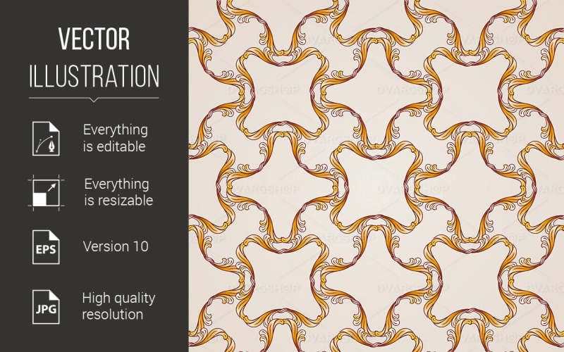 Download Vector "Pattern - Vector Image" / Pattern - Vector Image - Vector на тему графика pattern,seamless,vine,abstract,drawing,vector,leaf,outline,luxury,continuity,plant,flourishes,curled,spiral,backgrounds,image,stem,contour,beauty,simplicity