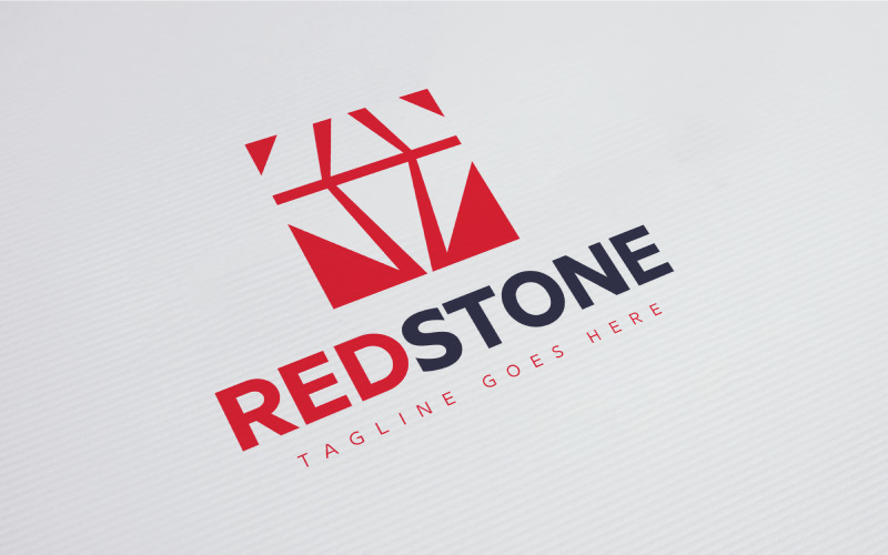 Download Шаблон логотипа "Red Stone Logo Template" / Red Stone Logo Template - Шаблон логотипа на тему графика adamant,capital,diamond,fashion,gemstone,jewellery,logo,luxury,box,square,mine,mining,stone,treasure,royal,wealthy,red,investment,gem,jewel