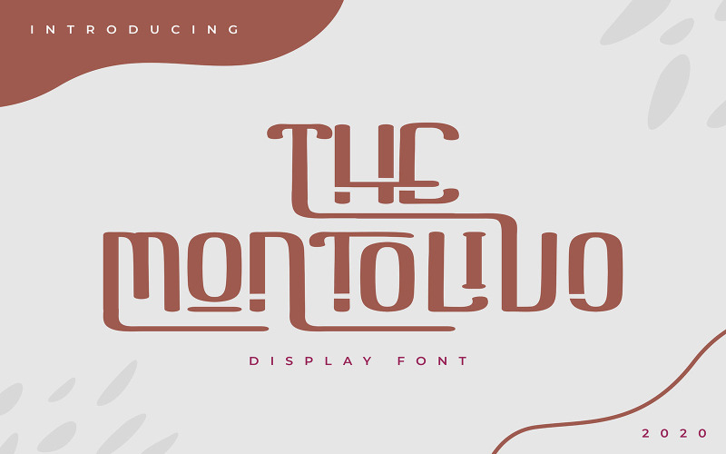 Download Шрифт "The Montolivo | Display Font" / The Montolivo | Display Font - Шрифт на тему графика dispaly,retro,decorative,frame,ornate,line,classic,illustration,drawn,graphic,design,modern,branding,typhography,letter,display,ligature,typeface,font,symbol