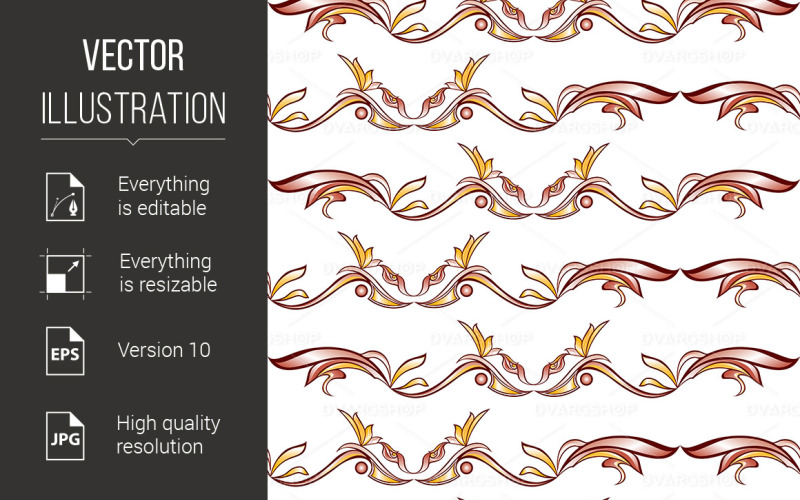 Download Vector "Paperhangings - Vector Image" / Paperhangings - Vector Image - Vector на тему графика pattern,swatch,creativity,abstract,beauty,vine,paper,cartouche,decoration,leaf,imagery,elegance,fashion,calligraphy,style,seamless,illustrations,bright,curve,scroll