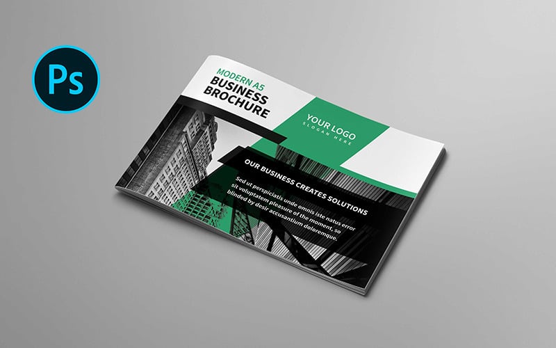 Download Фирменный стиль "A5 Business Brochure - Corporate Identity Template" / A5 Business Brochure - Corporate Identity Template - Фирменный стиль на тему графика annual,annual report,business,business catalog,catalog,catalog template,catalogs,catalogue template,chart,charts,clean,corporate,customizable,customize,design,elegant,indesign,infographic,int
