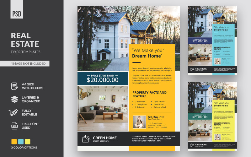 Download Фирменный стиль "Real Estate Flyers - Corporate Identity Template" / Real Estate Flyers - Corporate Identity Template - Фирменный стиль на тему графика flyer,template,business,design,real estate,advertise,architecture,graphic,home,paper,house,industry,city,agent,building,advertising,promotion,property,interior,exterior
