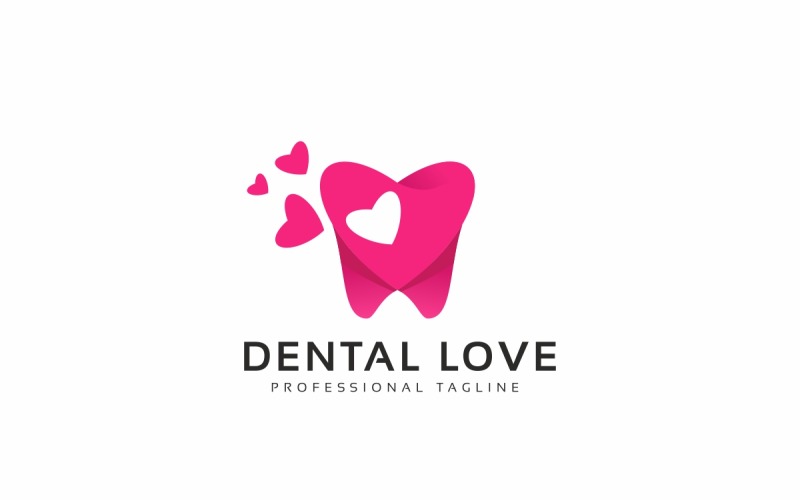 Download Шаблон логотипа "Dental Love Logo Template" / Dental Love Logo Template - Шаблон логотипа на тему графика blue,care,clinic,dental,dentist brand,dentistry,doctor,happy kids,health,healthy mouth,heart logotype,hygienist,icon,identity,identity idea,illustrative,logo mark,logo template,love logo temp