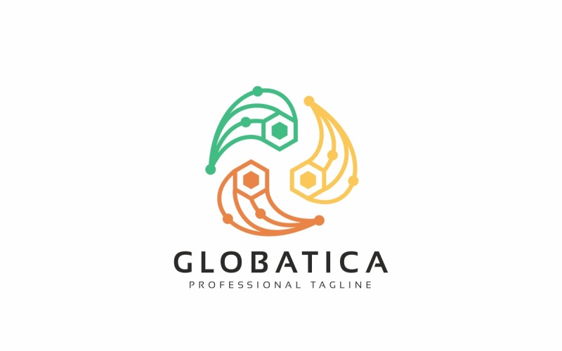 Download Шаблон логотипа "Global Rotation Logo Template" / Global Rotation Logo Template - Шаблон логотипа на тему графика abstract,business,central,centric,circle,circles,circular,colorful,consultant,core,creation,creative,data,development,digital,global,media,mind,mobile,network
