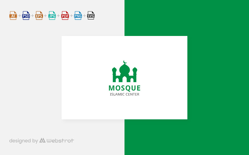 Moskee Logo sjabloon