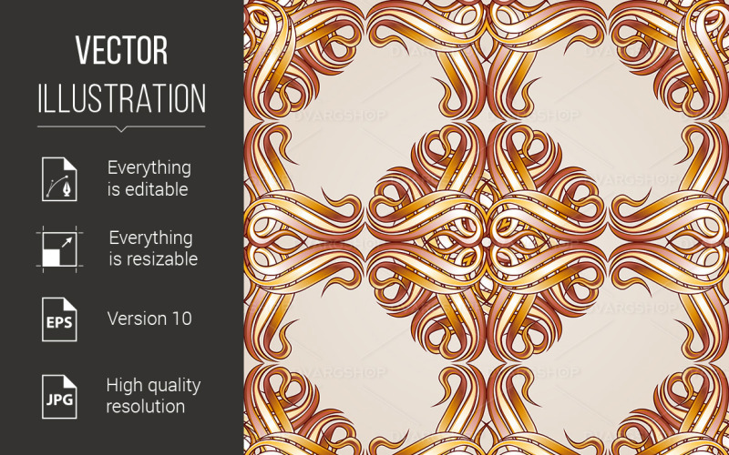 Download Vector "Pattern - Vector Image" / Pattern - Vector Image - Vector на тему графика pattern,abstract,seamless,retro,intricacy,victorian,scroll,luxury,spiral,revival,painting,contour,nature,swirl,colors,simplicity,elegance,beige,vine,curled