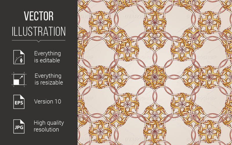 Download Vector "Pattern - Vector Image" / Pattern - Vector Image - Vector на тему графика pattern,henna,ornate,brown,seamless,flower,intricacy,textile,curve,style,elegance,imagery,traditional,scroll,texture,deco,swirl,indian,fashion,backgrounds