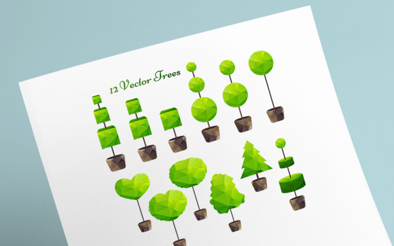 Download Vector "Triangle Trees Set - Vector Image" / Triangle Trees Set - Vector Image - Vector на тему графика background,branch,brand,branding,bright,business,christmas,design,eco,ecology,environment,environmental,fir,foliage,freshness,futuristic,garden,geometric,gradient,graphic