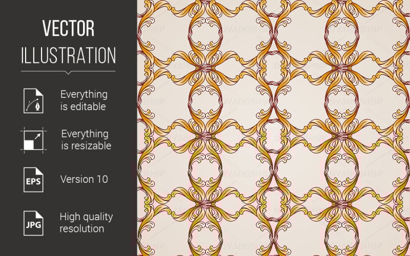 Bezešvé pozadí - vektorový obrázek