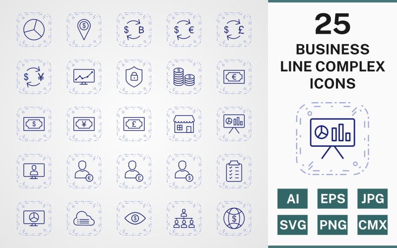 25业务线复杂包图标集