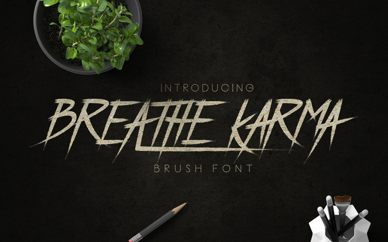 Download Шрифт "Breathe Karma Font" / Breathe Karma Font - Шрифт на тему графика brush,brush typeface,calligraphy,decorative,display font,freebies,handwriting,lettering,logotype,new font,new type,popular font,textured,various,webfont