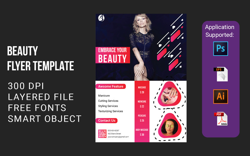 Download Фирменный стиль "Beauty Flyers Volume-5 - Corporate Identity Template" / Beauty Flyers Volume-5 - Corporate Identity Template - Фирменный стиль на тему графика ads,advert,advertisement,agency,agency flyer,beauty,beauty flyer,business,business flyer,business poster,corporate,corporate poster,creative,creative agency,design,design flyer,graphicriver f